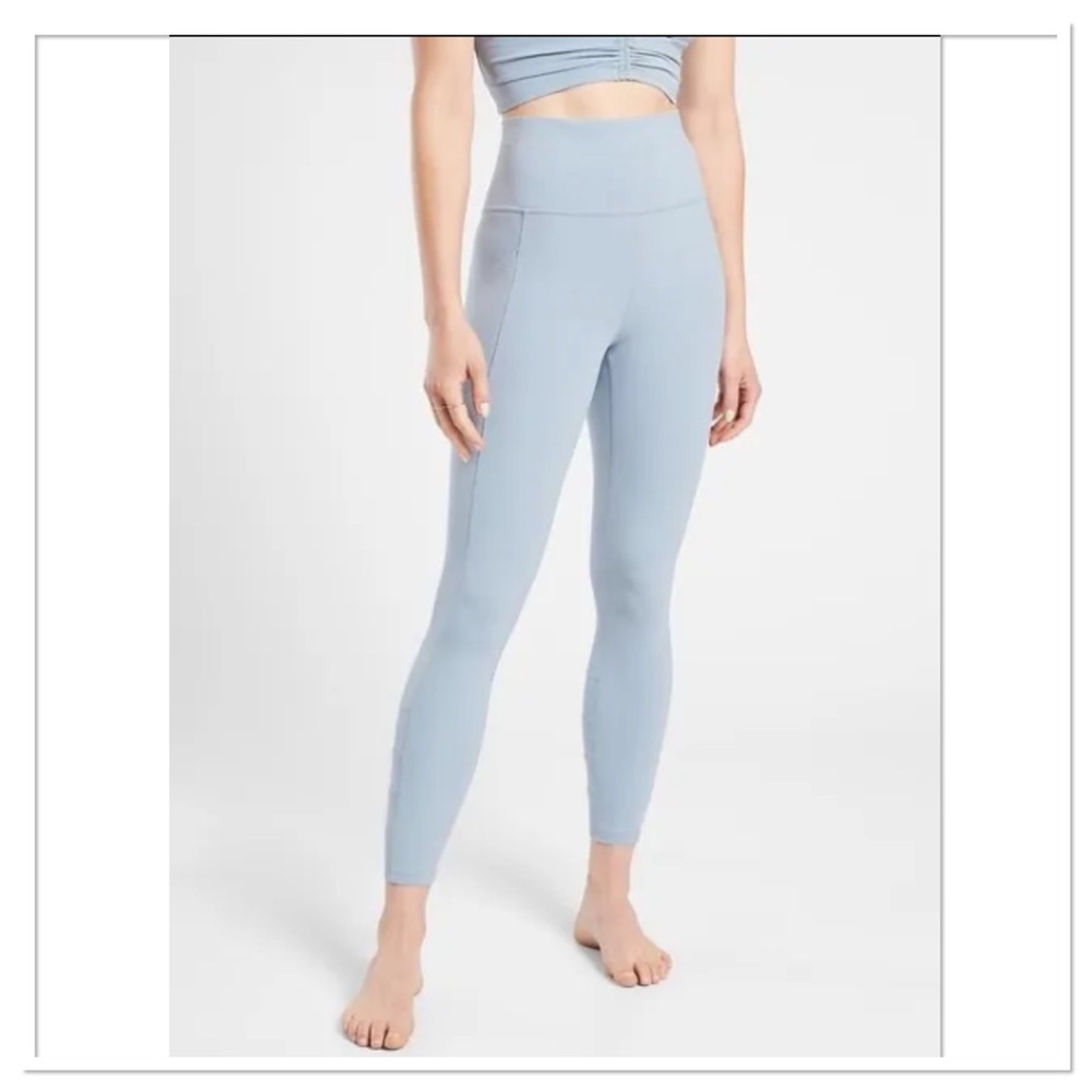 Athleta Women’s Plus Size Salutation Stash Pocket II Cinch 7/8 Tight Leggings 3X